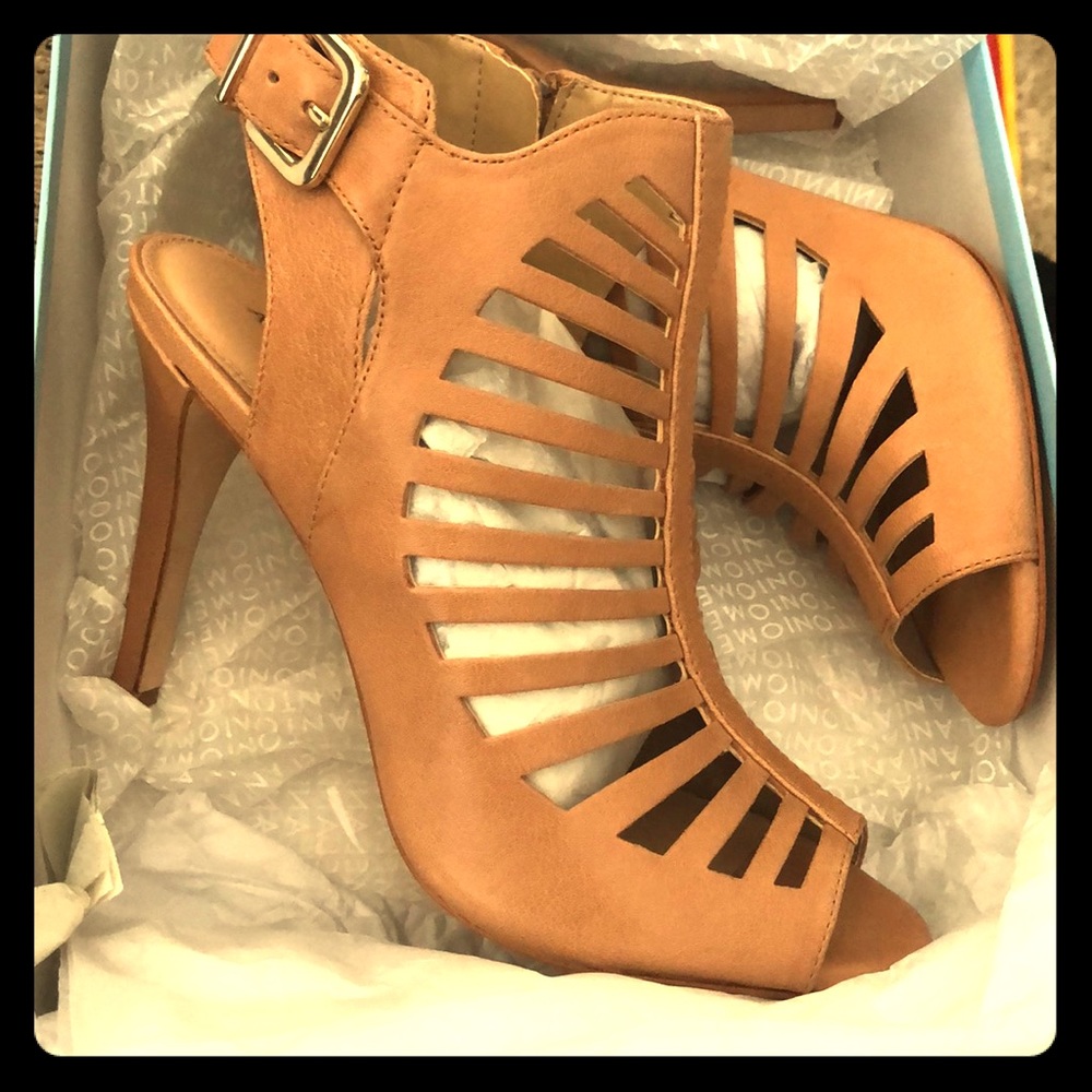Open Toe Heels (Never worn)
